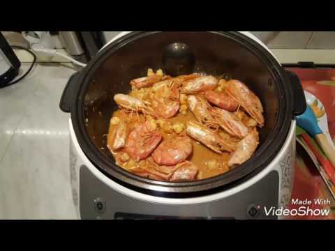 Video: Come Cucinare I Gamberi In Un Multicooker?