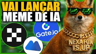 VAI LANÇAR: NOVA MEMECOIN de IA e PODE EXPLODIR | CRIPTOMOEDA PROMISSORA e POTENCIAL | NEXAFOX (NFX)