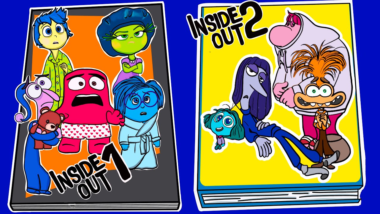 GAME BOOK COLLECTION 🌈 INSIDE OUT 1 AND  2