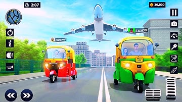 Modern Tuk Tuk Auto Rickshaw Driving Simulator - ios games - Android Gameplay #15