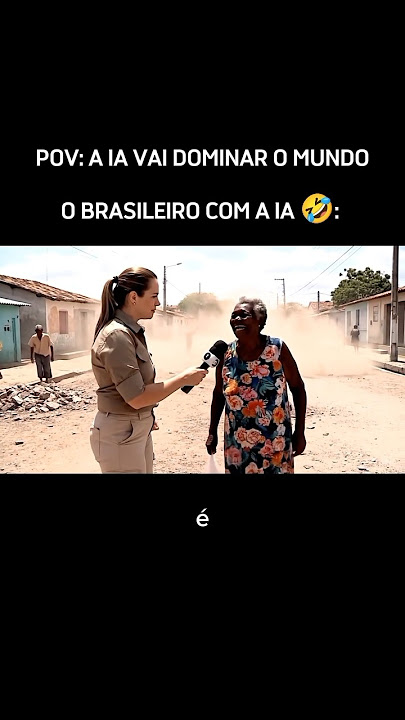 O brasileiro com a IA 🤣 #ai #pov #veo3