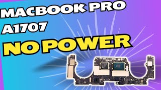 Apple Macbook 1707 no power