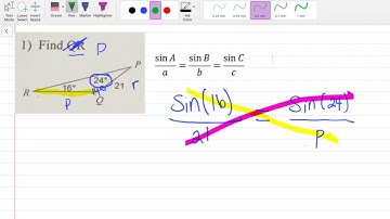 How to Find a Missing Side Using Law of Sines (Easy)