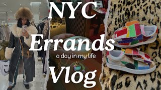 NYC Vlog: Nail Art, Thoughts on Cohabitation, Adulting, Unboxing new Adidas!