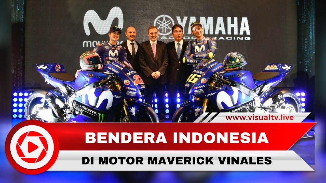 Yamaha Launching Motor YZR M1 Untuk MotoGP Bendera Indonesia