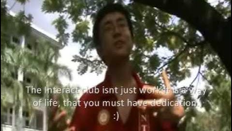 What interact means to us, the students of elc Interact Club