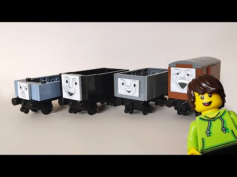 How I made LEGO Troublesome Trucks (Thomas & Friends) - Larry's Lego