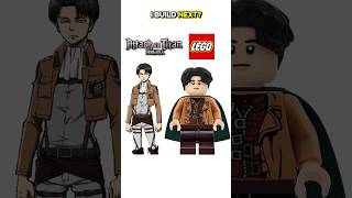 Building Levi Ackerman in LEGO! ⚔️ 🪖