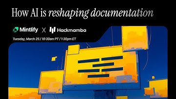 How AI is Reshaping Technical Documentation Webinar
