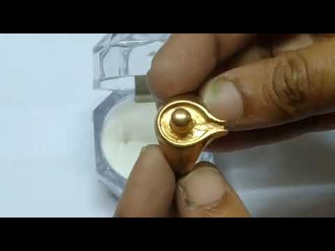 18k and Platinum Shiva Lingam ring | Earth Art Gem & Jewelry