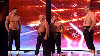 Stavros Flatley JOINED on stage by David Walliams &amp; Ashley Banjo | BGT 2020 Xmas 🎄