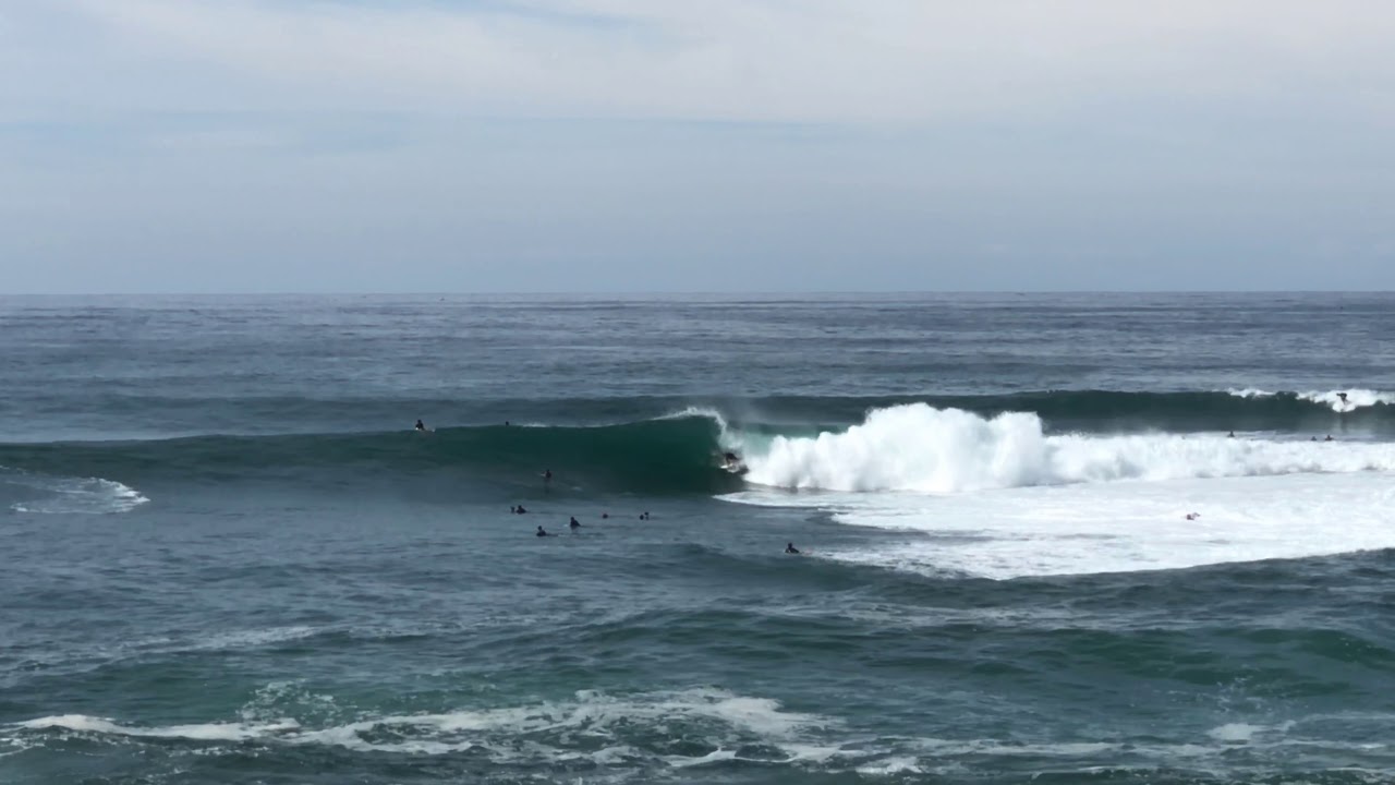 Sick barrels at Shark Island - Cronulla