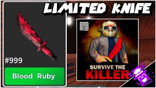 STK UPDATED and had a LIMITED knife!!...had* // 🔪Survive The Killer