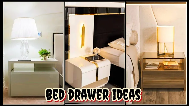 Modern bedside table & Bed Drawer ideas | Bedroom decorating ideas |Bedroom Design & Home decor 2023
