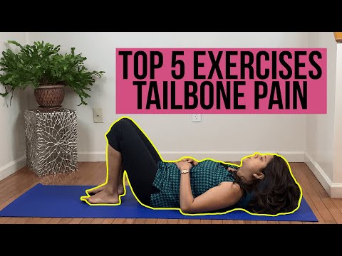 Top 5 Exercises for Coccyx or Tailbone Pain! - Pelvic Rehab Doc!