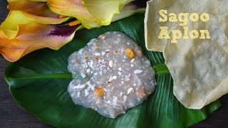 Sagoo Aplon - Mauritian Style Sagoo with Papadums