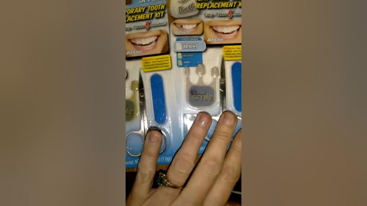 Instant Smile Temporary Tooth Kit - How to fit, an easy guide. 