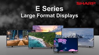 E Series Commercial Display