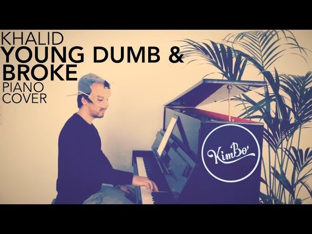 Khalid - Young Dumb & Broke (Piano Cover + Sheets)