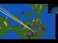 Rust warfare (major experimentals) trying to fight off the army of bugs