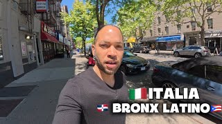 Recorrí el auténtico barrio italiano del Bronx… y terminé en un mercado latino 🇩🇴🇵🇷