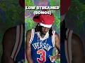 Playboi Carti’s LOWEST Streamed Album Songs 📉 #shorts