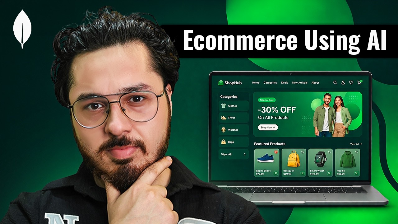 Build an AI Powered E-Commerce Website using MongoDB 🔥