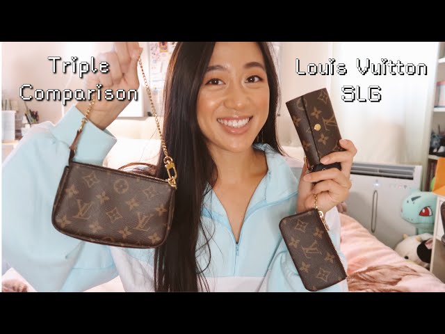 LOUIS VUITTON MINI POCHETTE, LV KEY (CLÉS) POUCH OR CELINE POUCH 👝 best as  a wallet or pouch? 