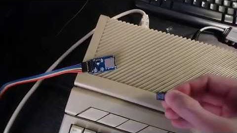 Atari STe SD card reader using extended joystick port