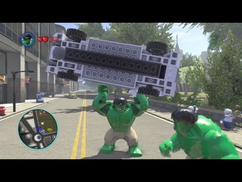 LEGO Marvel Super Heroes INCREDIBLE HULK Free Roam Gameplay