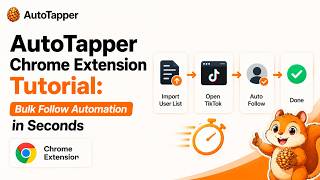 AutoTapper Chrome Extension Tutorial: Bulk Follow Automation in Seconds (No Coding Required)