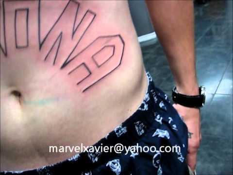 24 Stomach Tattoo Arizona By Marvel Xavier Tattoos Belly Youtube