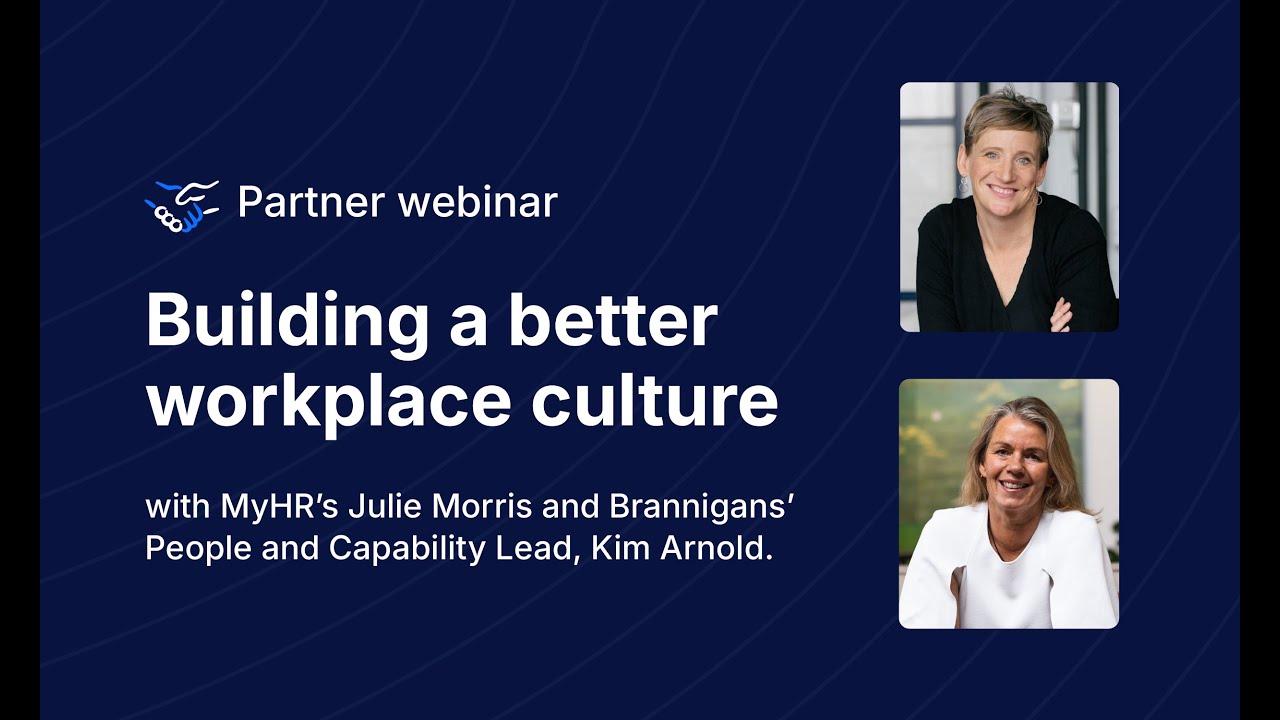 MyHR | Building a better workplace culture