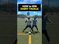 How to Tackle in Football💥#football #soccer image