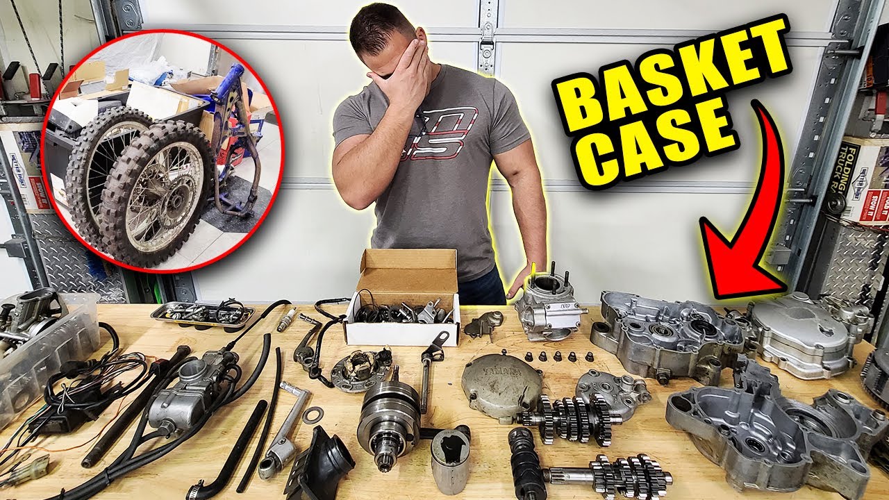 Free YZ125 Basket Case Build Part 1 YouTube