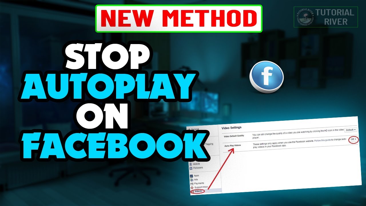 How to stop autoplay on Facebook 2024 Turn Off Autoplay video on FB