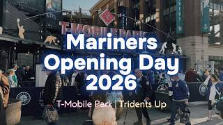 Seattle Mariners Opening Day 2026 ⚾ | Walk to T-Mobile Park, Pregame Atmosphere (4K)