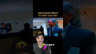 Astronauts reacting to their own lies #conspiracytheory #astronauts...