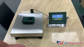 Counting Parts with the US-6011 Indicator