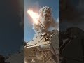 Artillery Howitzer Shell Casing Ejecting Slow Mo 🔥 #Artillery #Army #Shorts