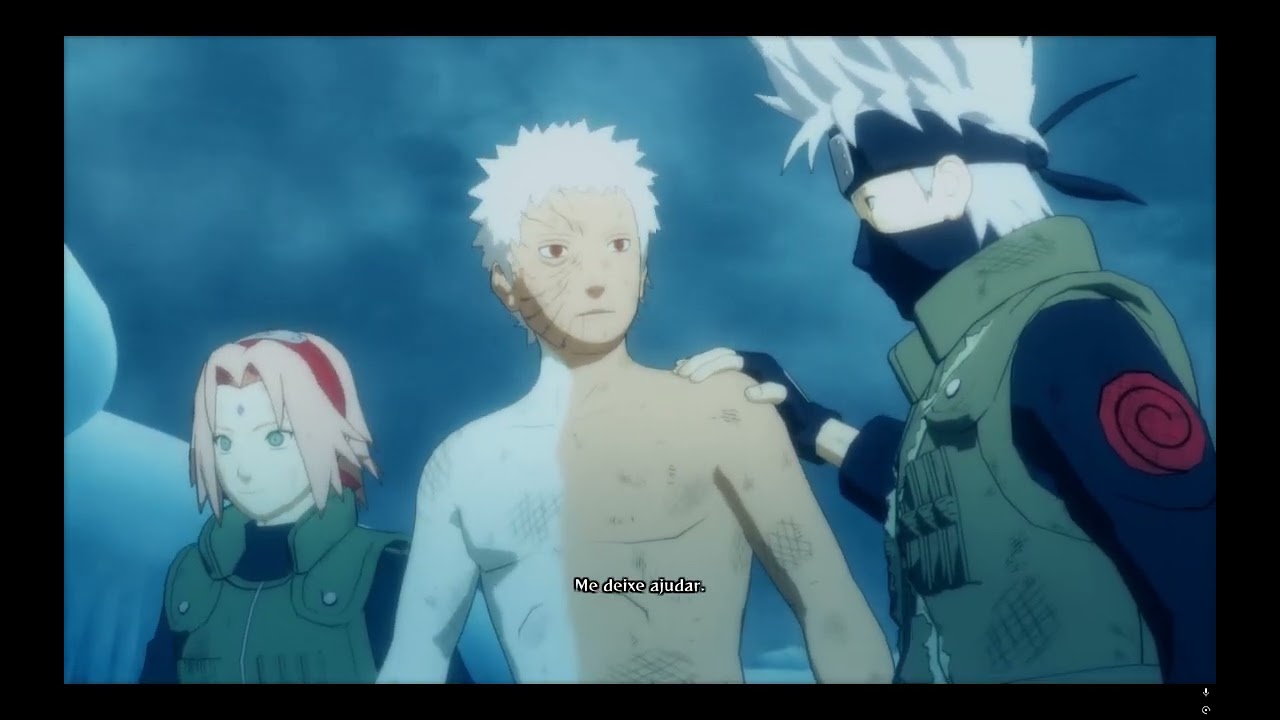 O sacrifício de Obito - Historia Naruto Storm 4 Parte 15
