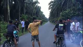 Balap Liar Blantik, Scorpio Lazada Vs Scorpio Bangun Purba