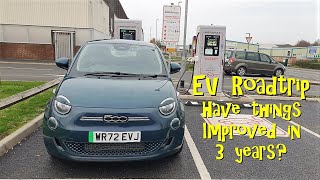 Fiat 500e EV Roadtrip: Better 3 years on?