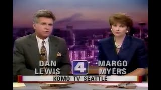 KOMO TV News 4 at 5pm Seattle July 31, 1995