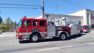 LAFD Light Force 39 Responding