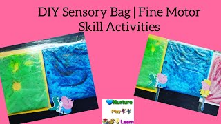 DIY Sensory Bag | Fine Motor Skill Activities