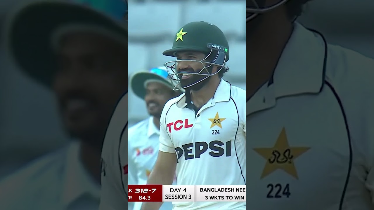 Aggression mode activated, Nahid Rana getting overly excited #BANvPAK | M9I1H