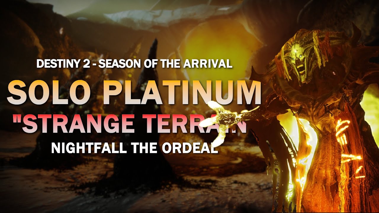 Solo 100K Nightfall "Strange Terrain" (Warlock) - Destiny 2 Season Of The Arrival