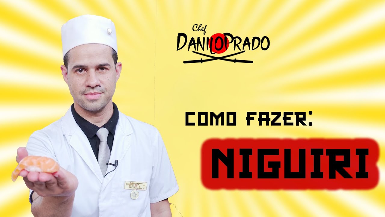 COMO FAZER NIGUIRI COM  UMA TÉCNICA JAPONESA |  SUSHI