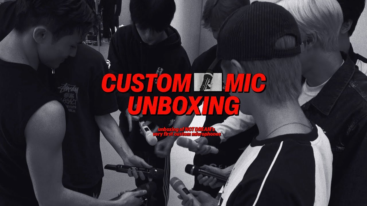 UNBOXING of NCT DREAM’s very first custom ✫🎤✫